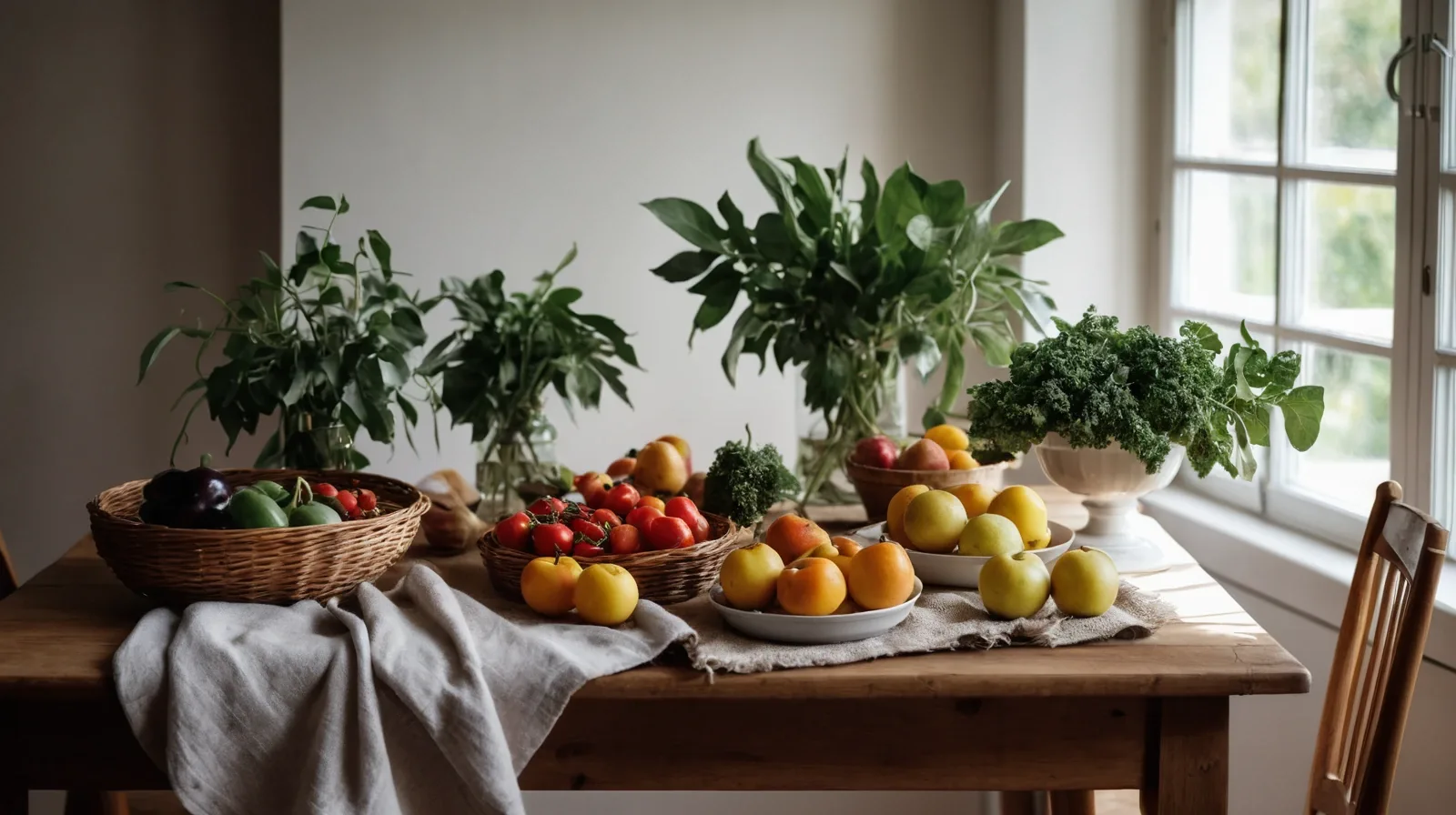 A steaming bowl of whole grain pasta with roasted vegetables