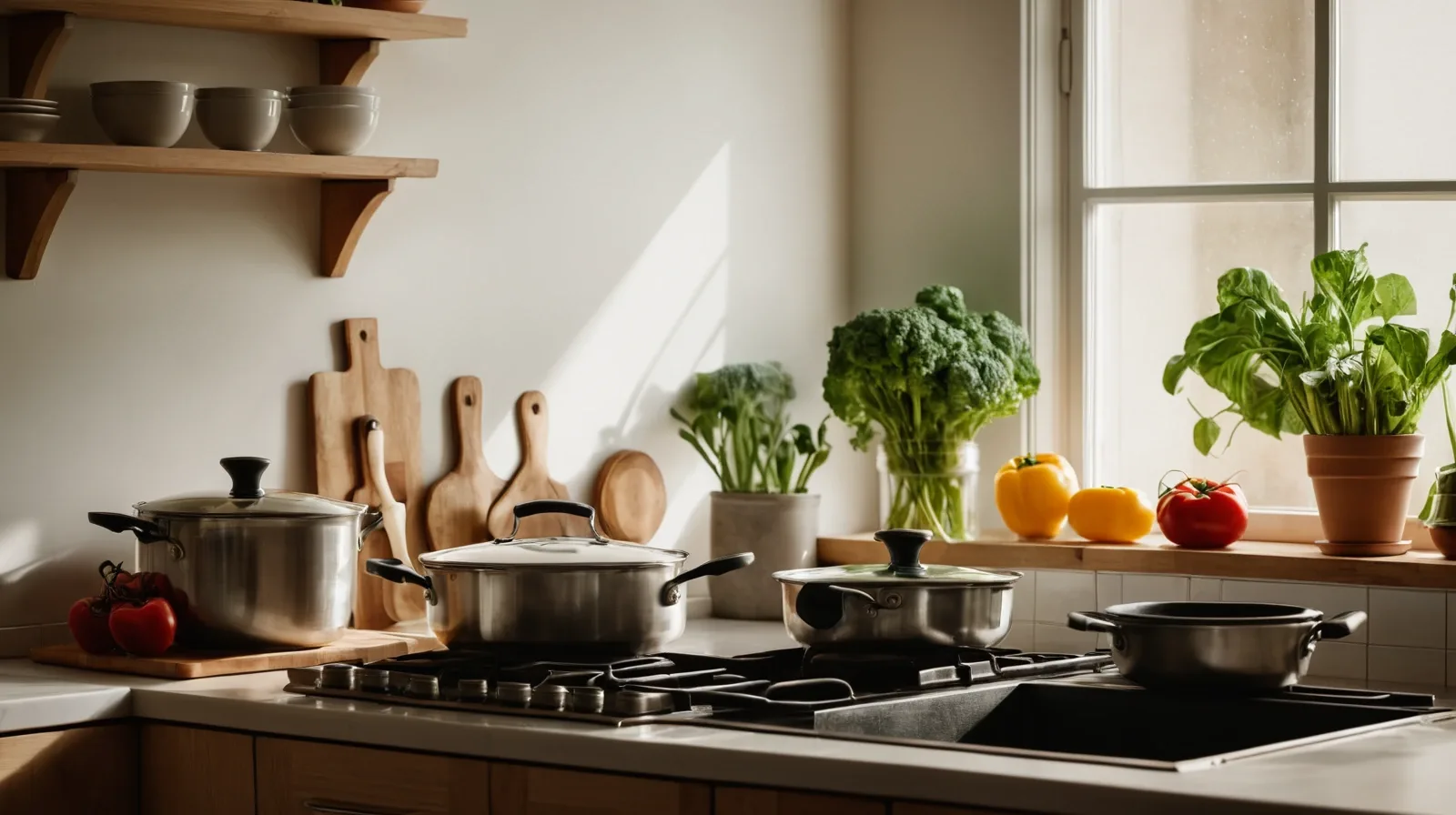 Colorful roasted vegetables on a baking sheet