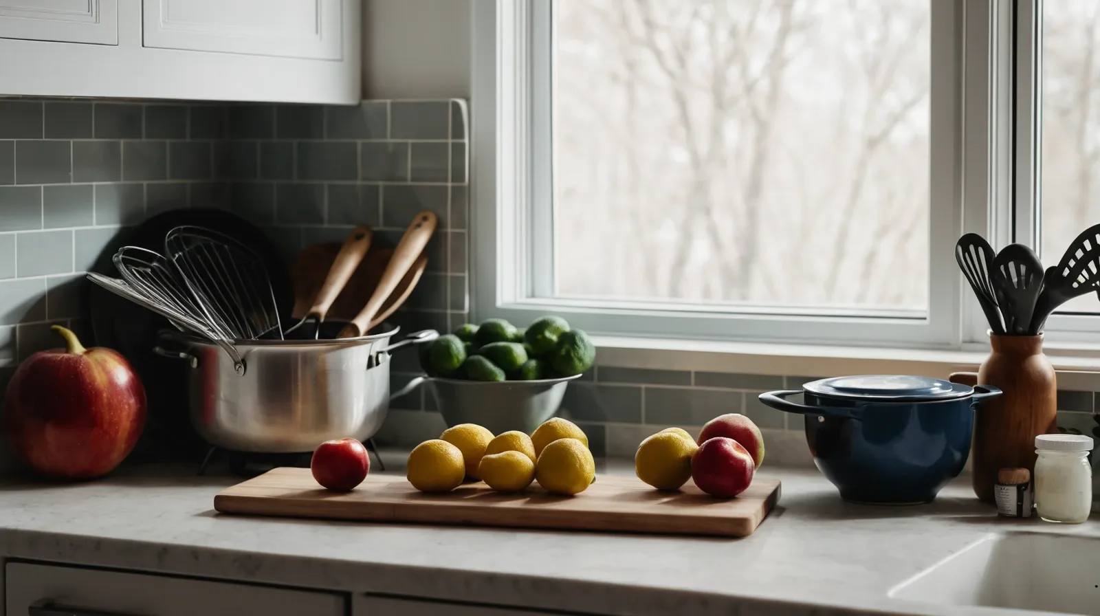 Neatly organized freezer with labeled containers and frozen vegetables