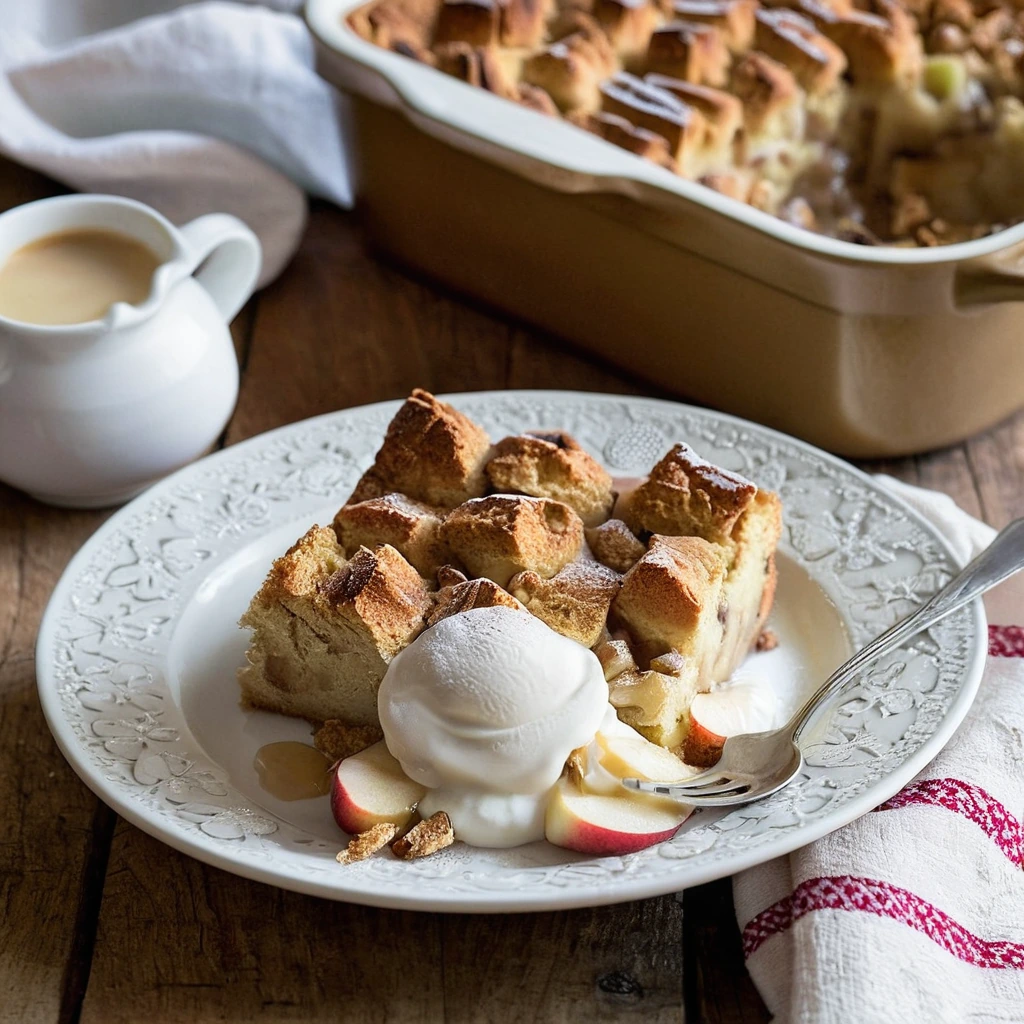Apple Cinnamon Bread Pudding