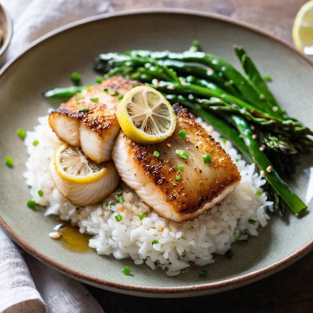 Baked Ginger Soy Cod Fillets