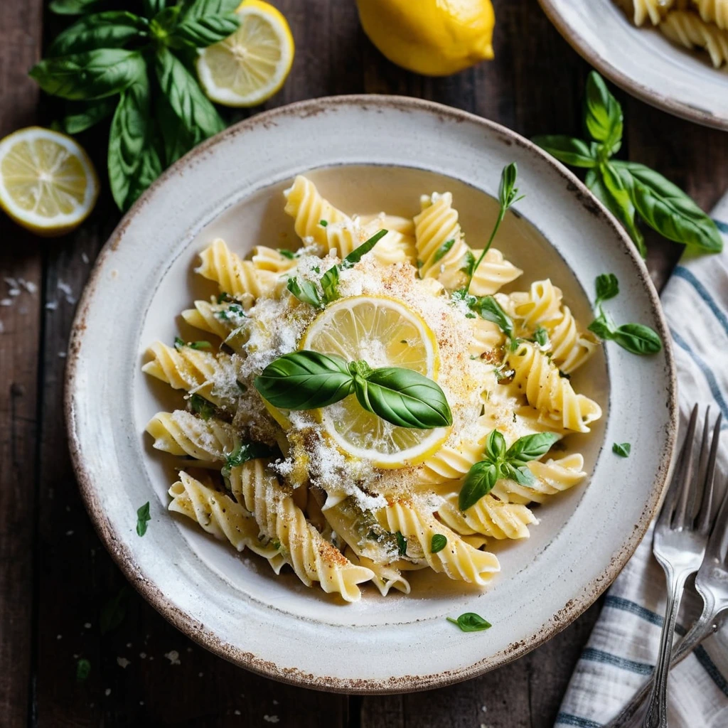 Baked Lemon Ricotta Pasta