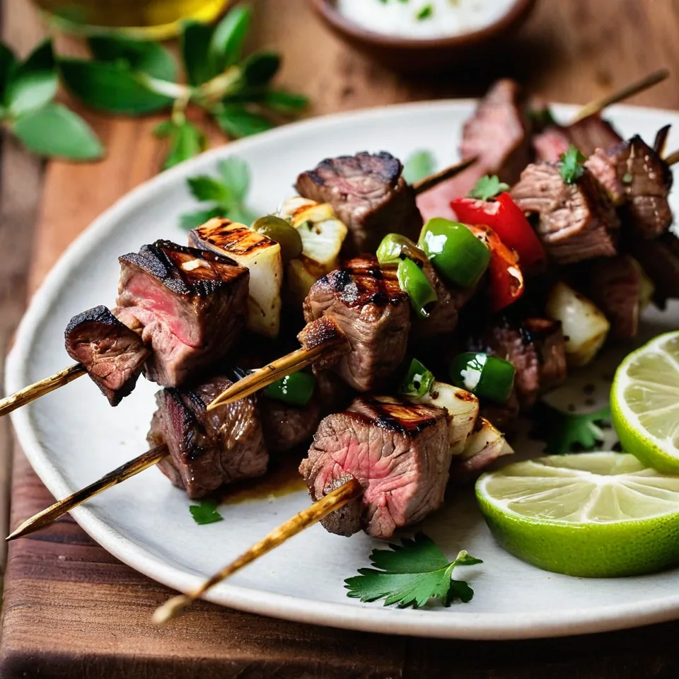 Beef Kabobs | Grilled to Perfection