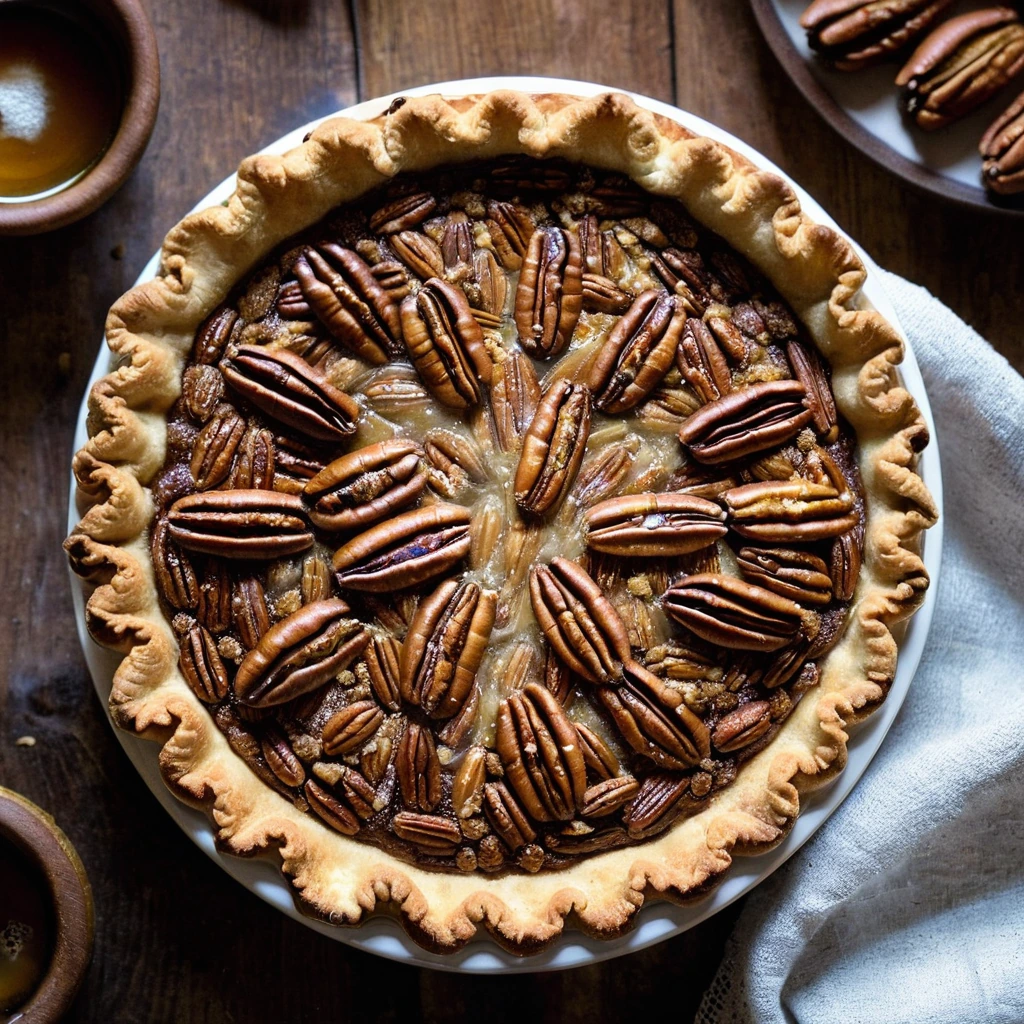 Bourbon Pecan Pie
