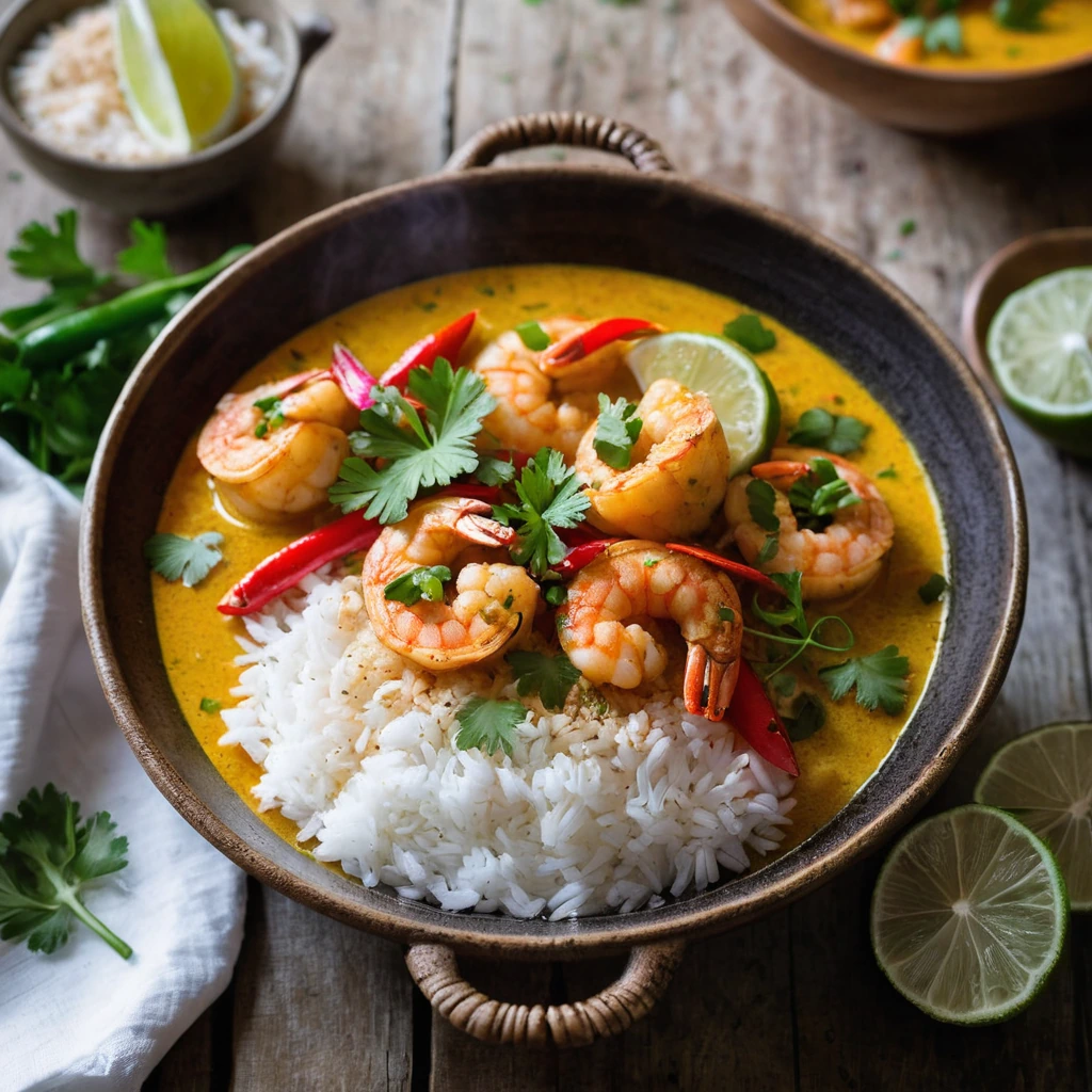 Brazilian Moqueca de Camarão