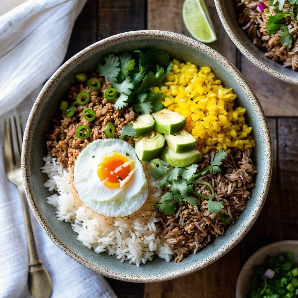 Carne Picada Rice Bowls