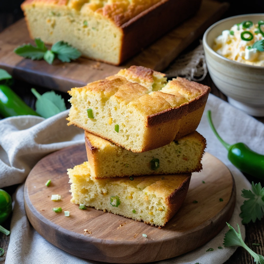 Cheddar Jalapeño Cornbread