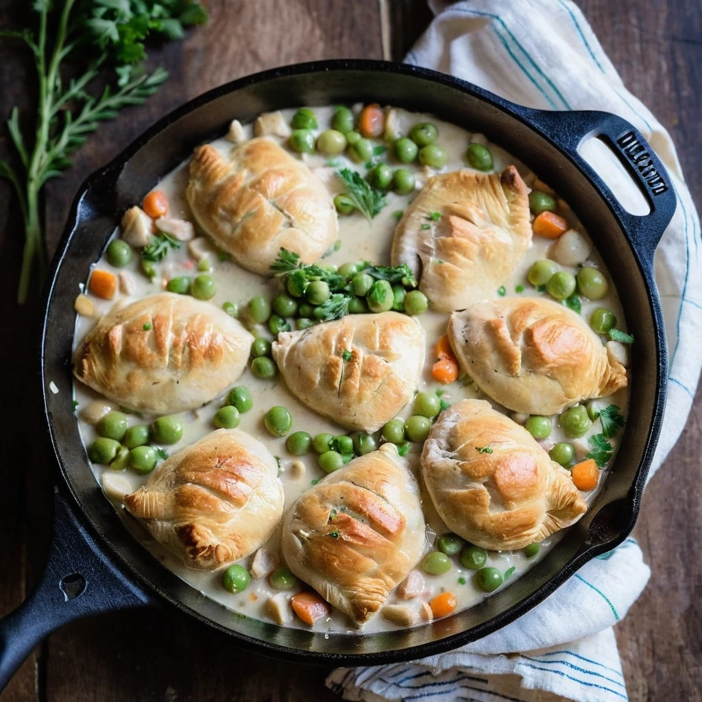 Chicken Pot Pie Skillet