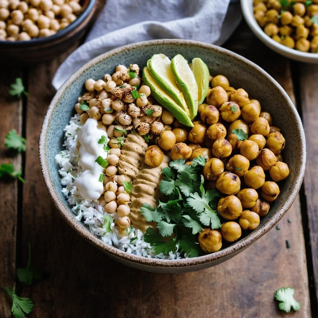 Chickpea Shawarma Bowls