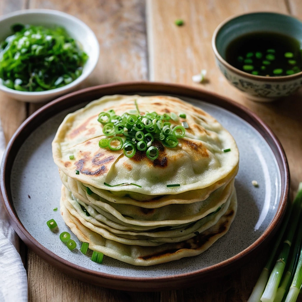 Chinese Scallion Pancakes