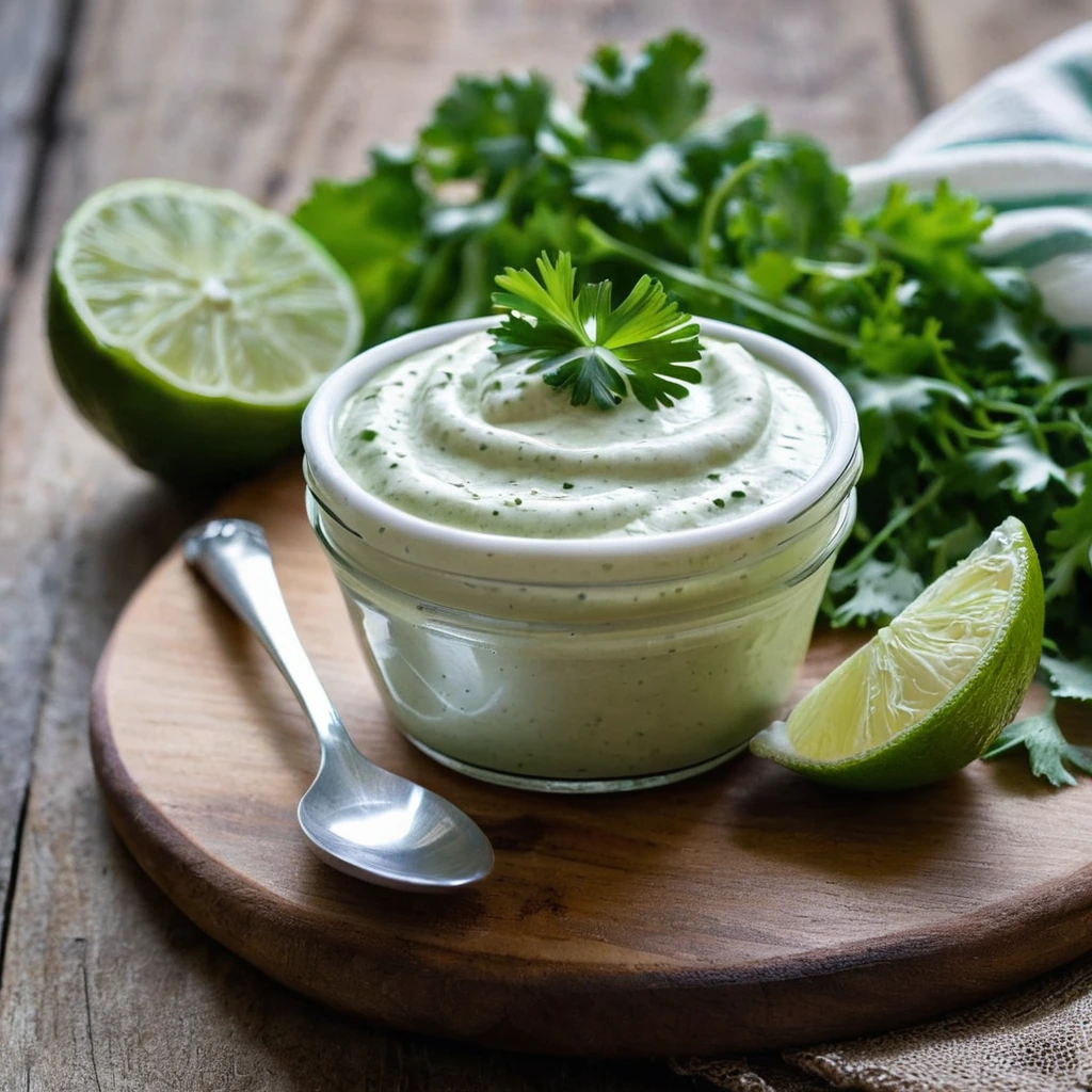 Cilantro Lime Garlic Aioli