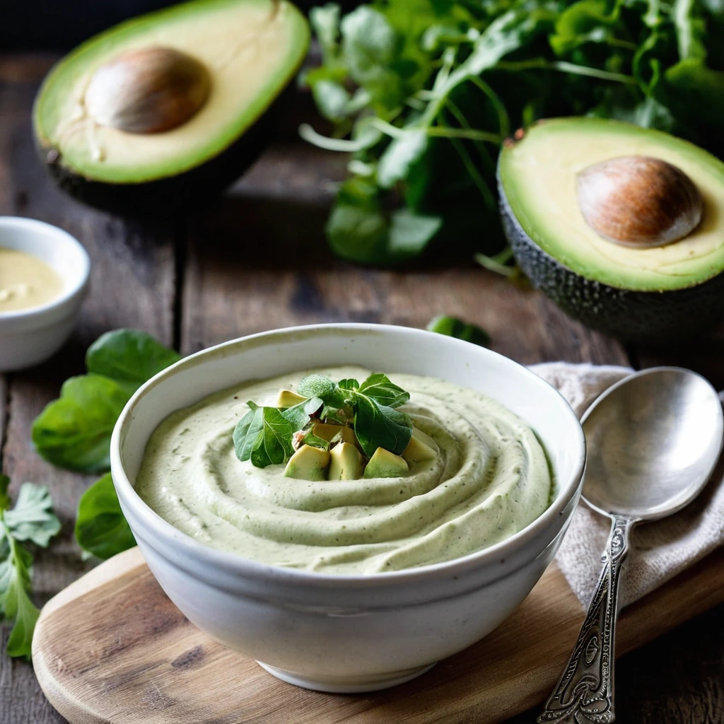 Creamy Avocado Tahini Dressing