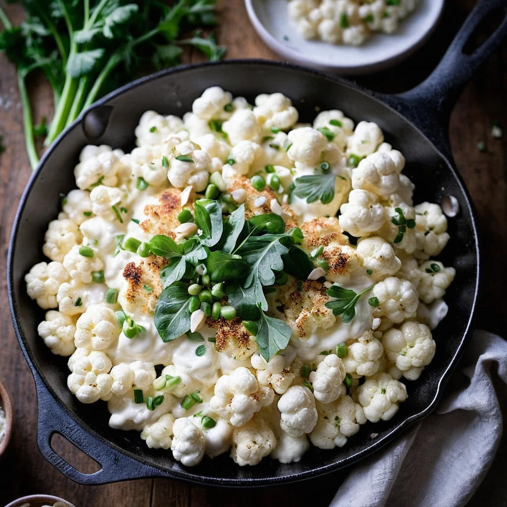 Creamy Cauliflower Skillet