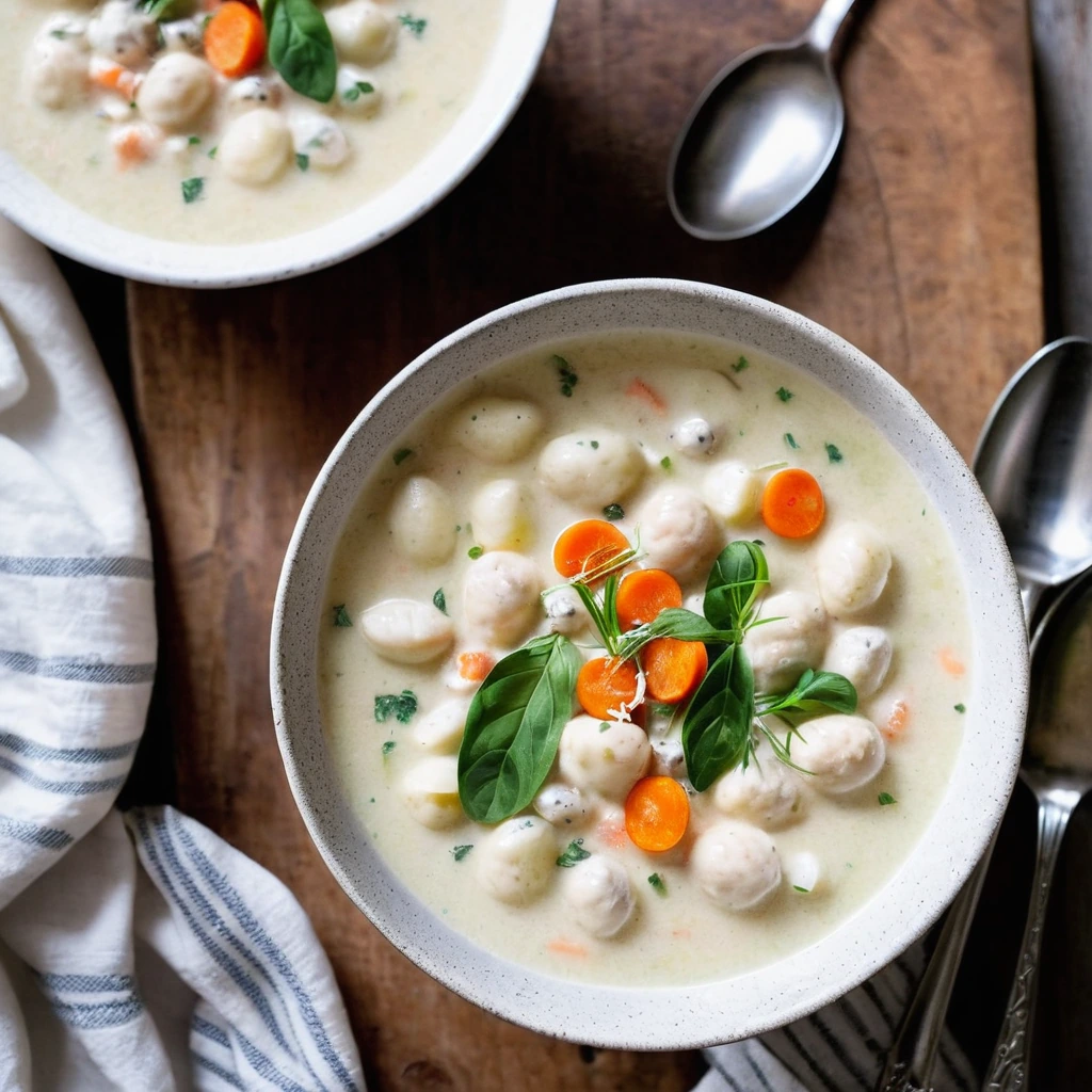 Creamy Chicken Gnocchi Soup