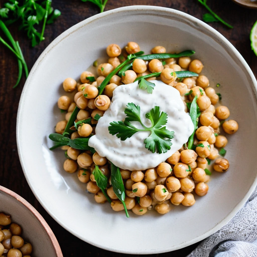Creamy Chickpea Skillet
