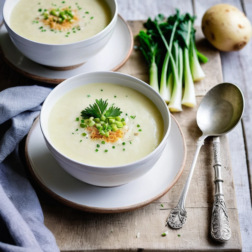 Creamy Potato And Leek Soup
