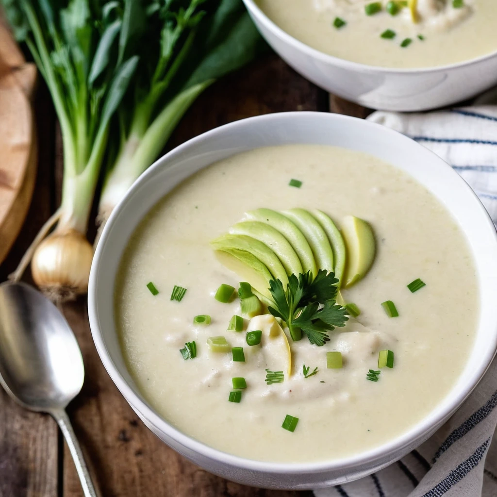 Creamy Potato Leek Soup