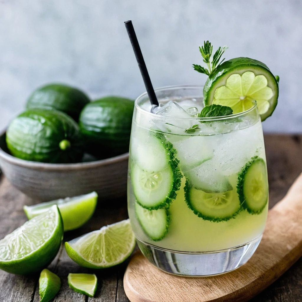Cucumber Lime Mocktail