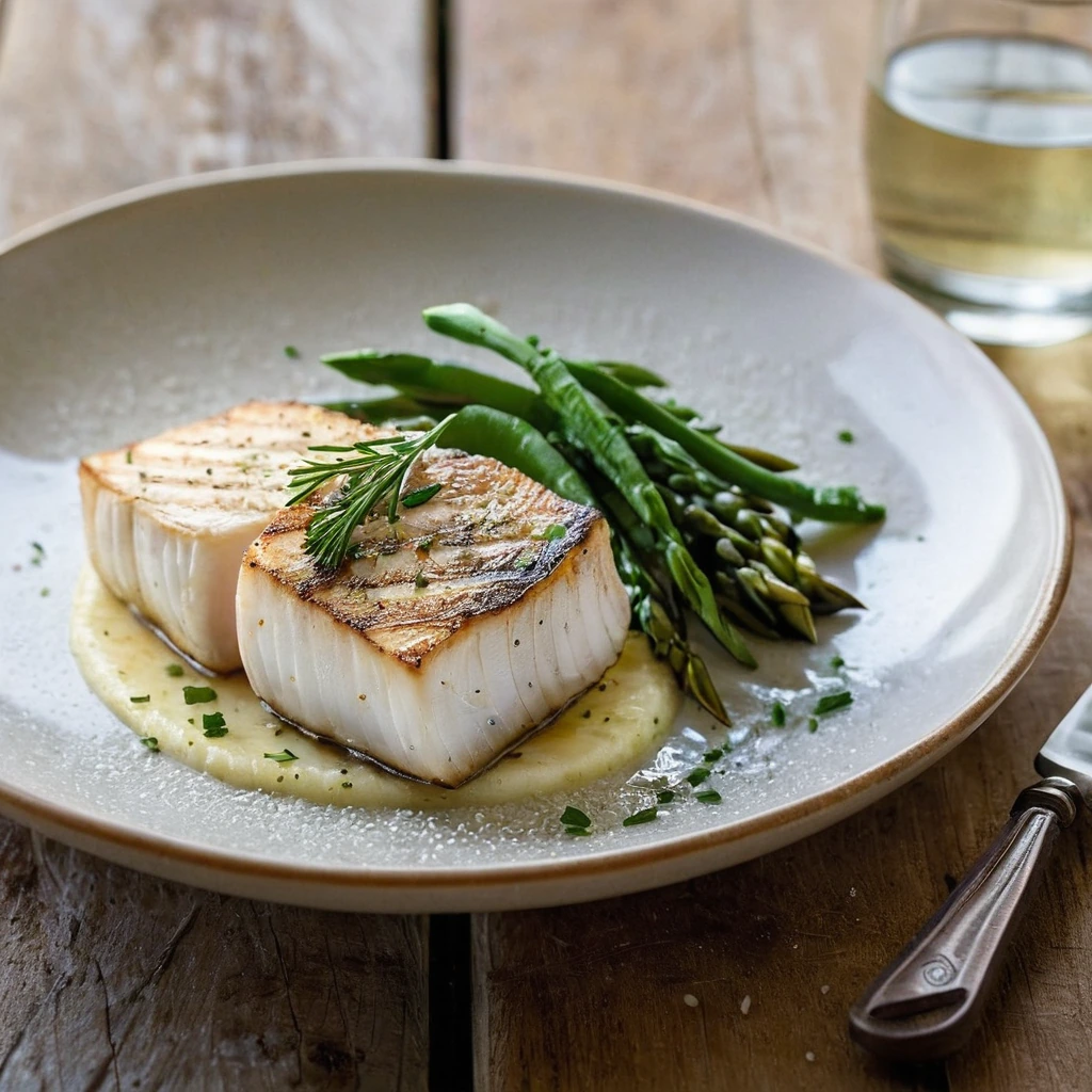 Garlic Butter Swordfish