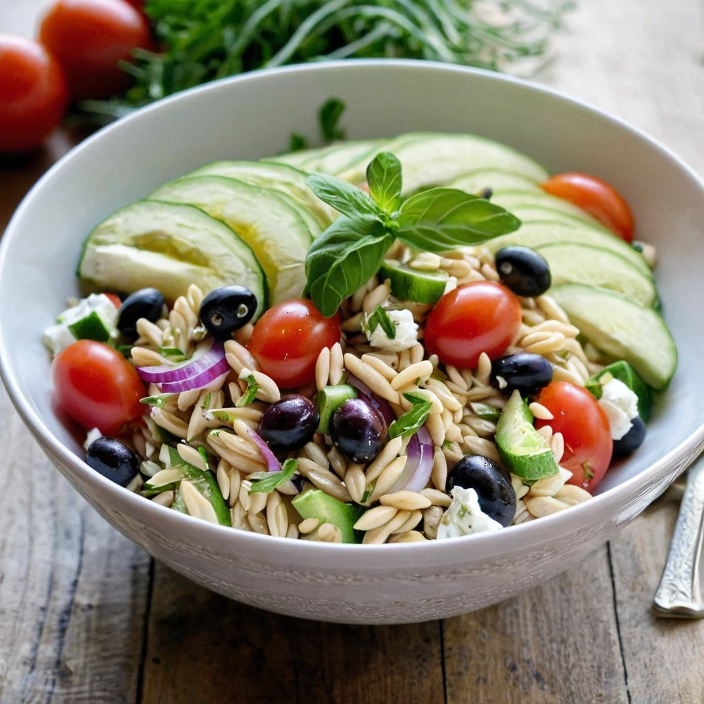 Greek Orzo Salad