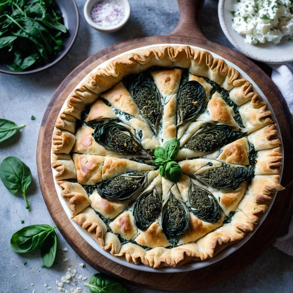 Greek Spanakopita Pie