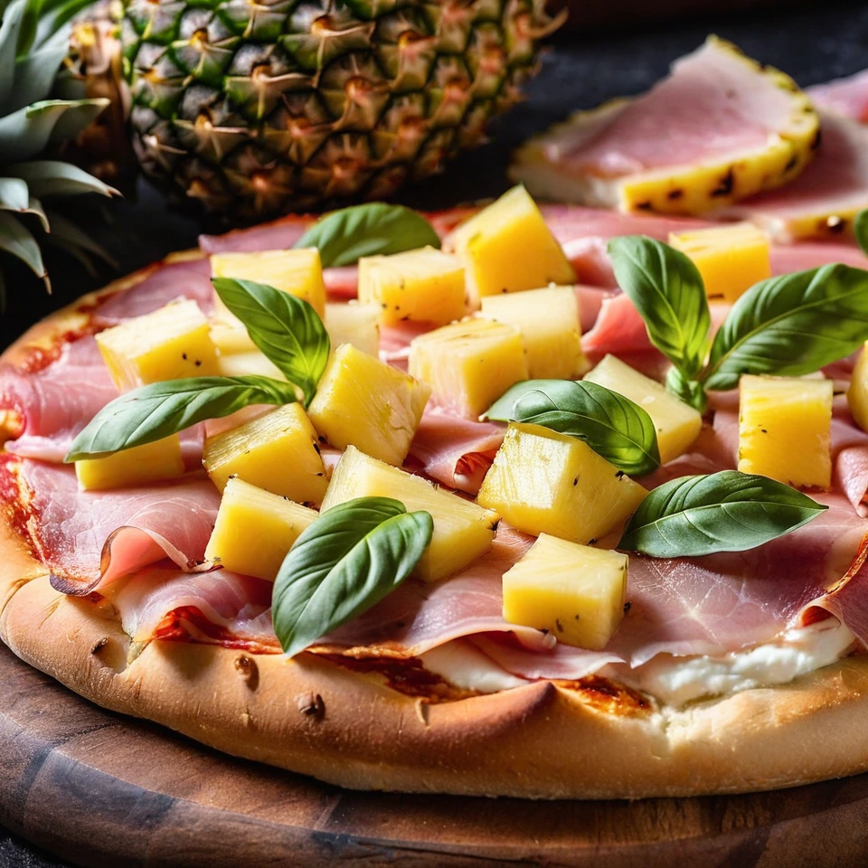 Hawaiian Pizza (Ham & Pineapple)