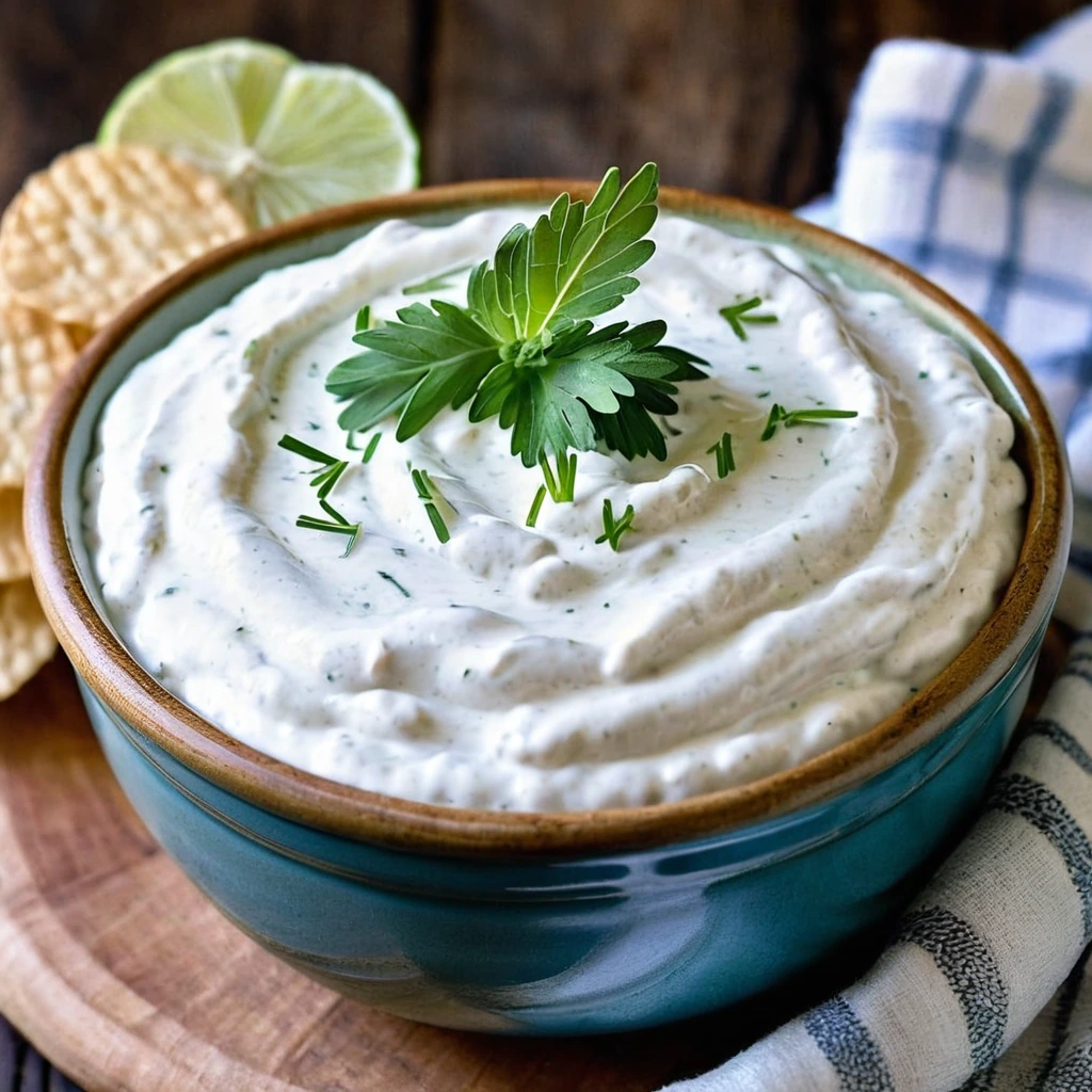 Homemade Creamy Ranch Dip