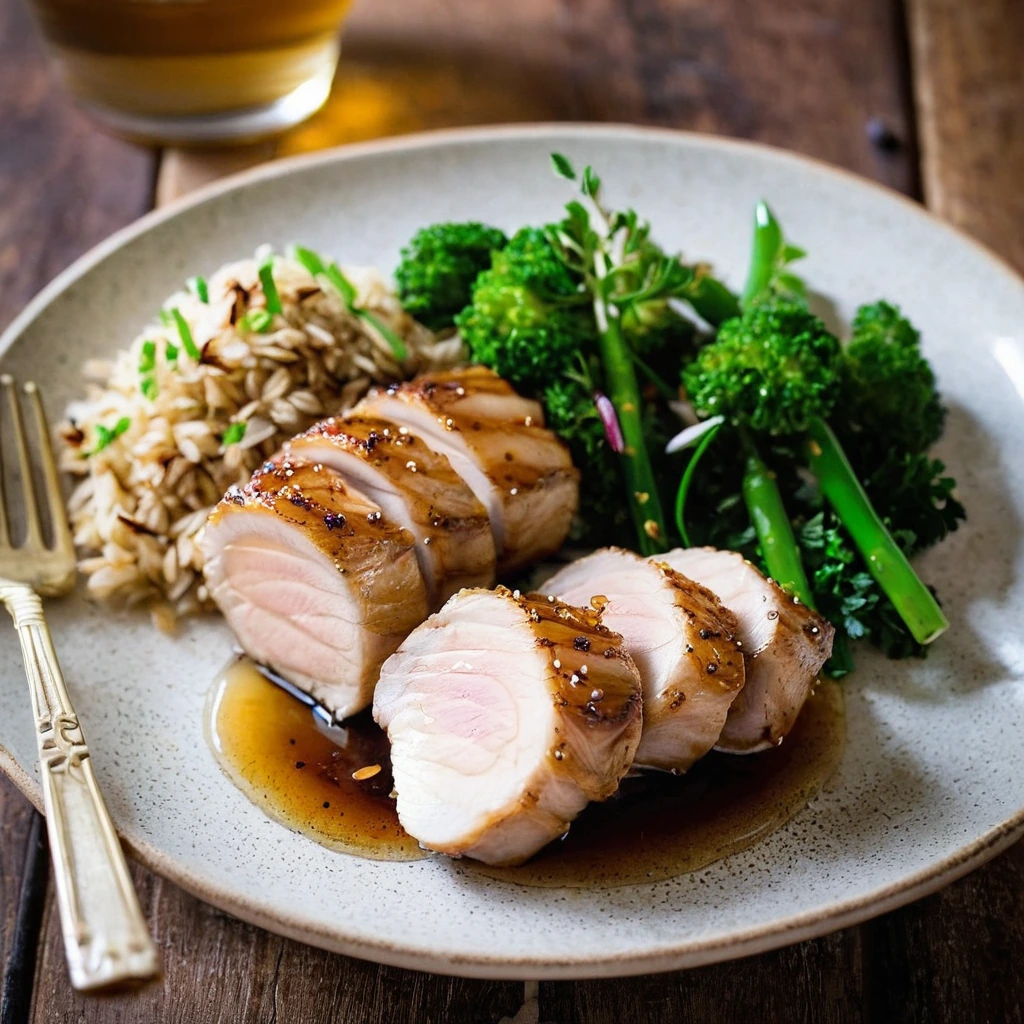 Honey Garlic Pork Tenderloin