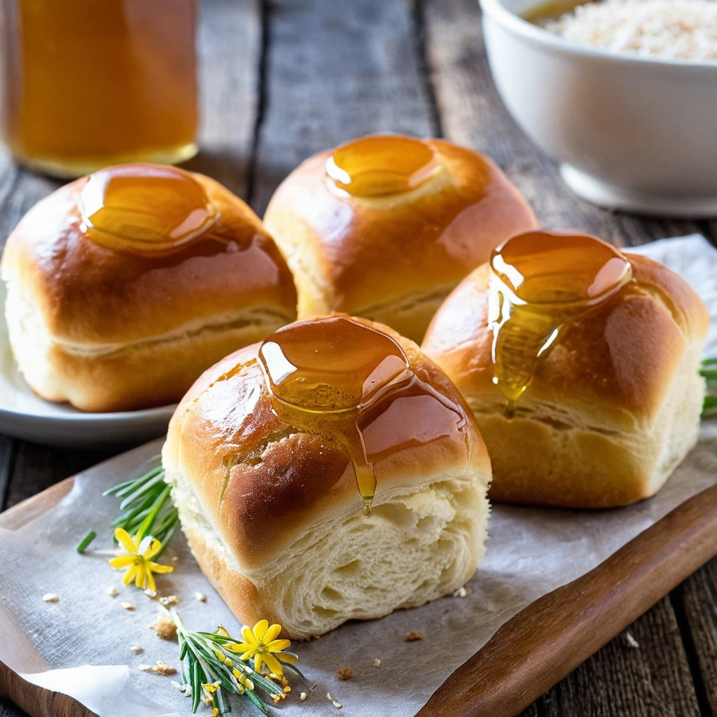 Honey Wheat Dinner Rolls