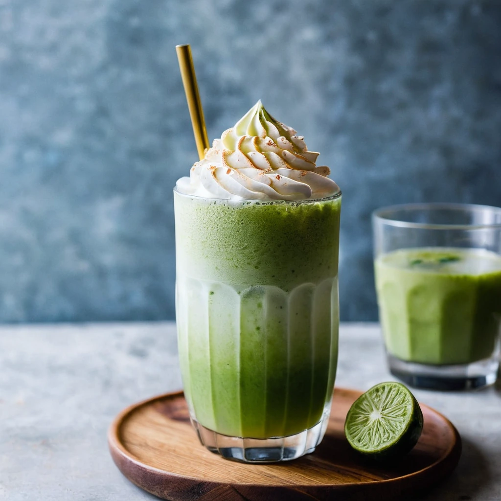 Japanese Iced Matcha Latte