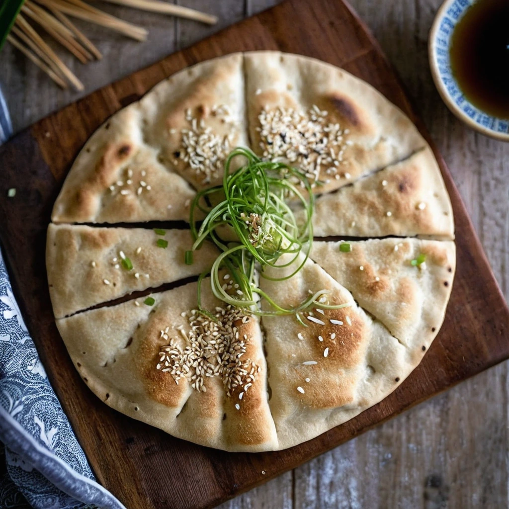 Japanese Sesame Flatbread