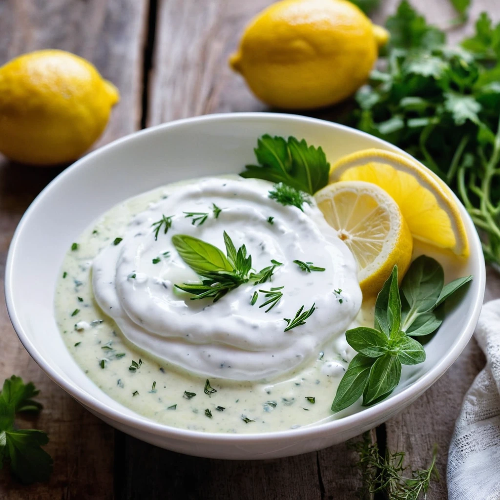 Lemon Herb Yogurt Sauce