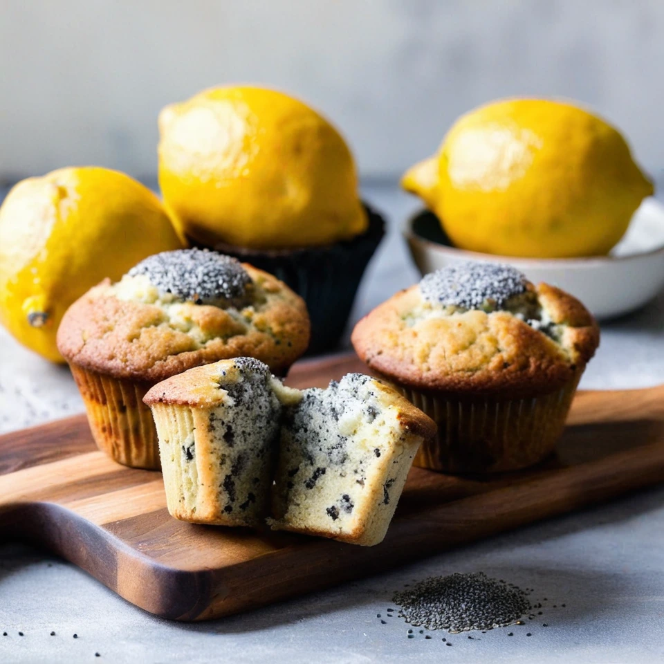 Lemon Poppy Seed Muffins