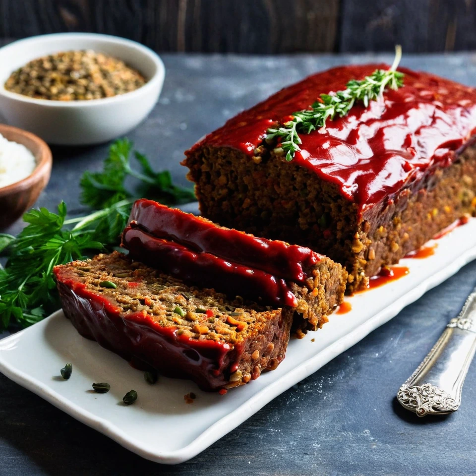 Lentil Loaf (Vegan Meatloaf)