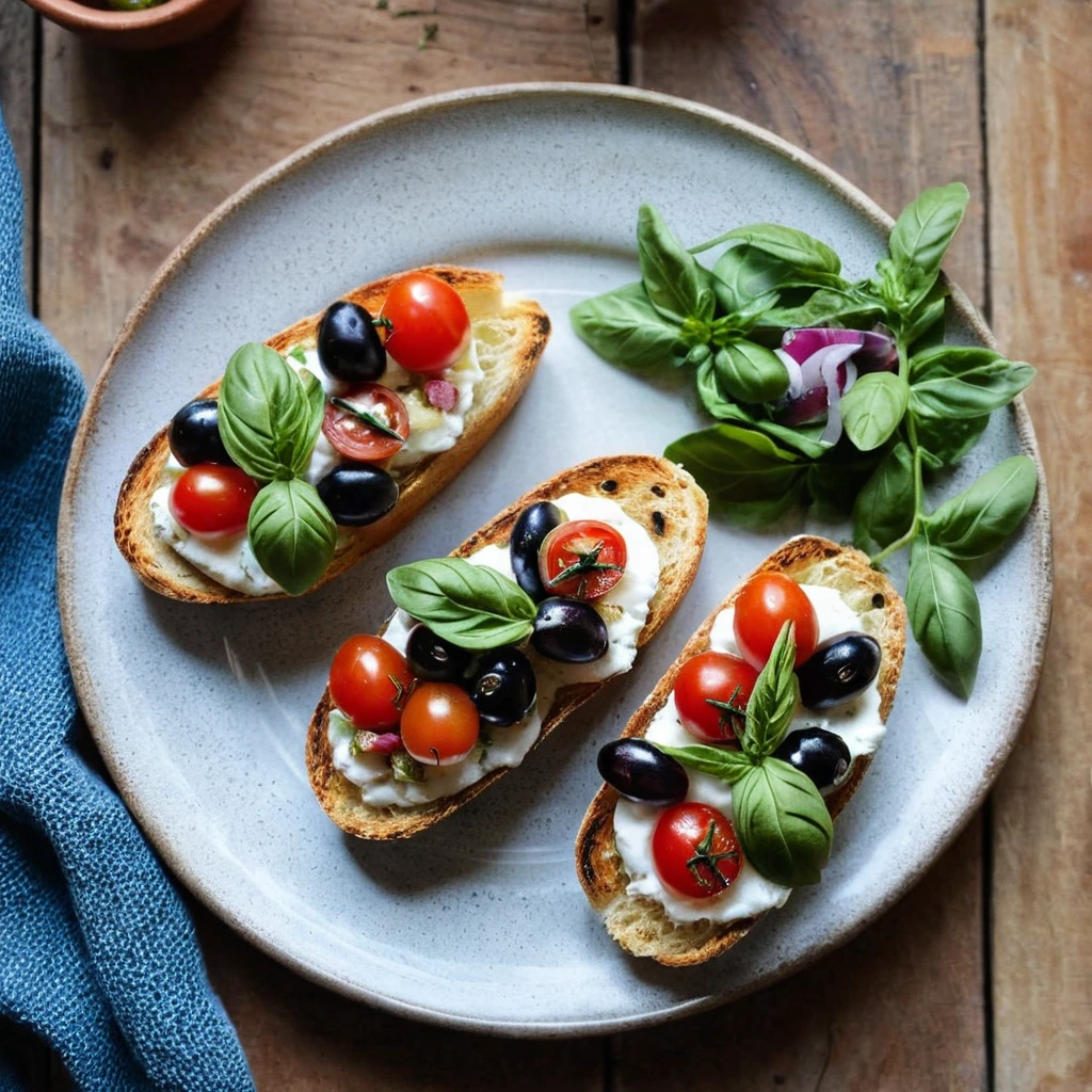 Mediterranean Bruschetta