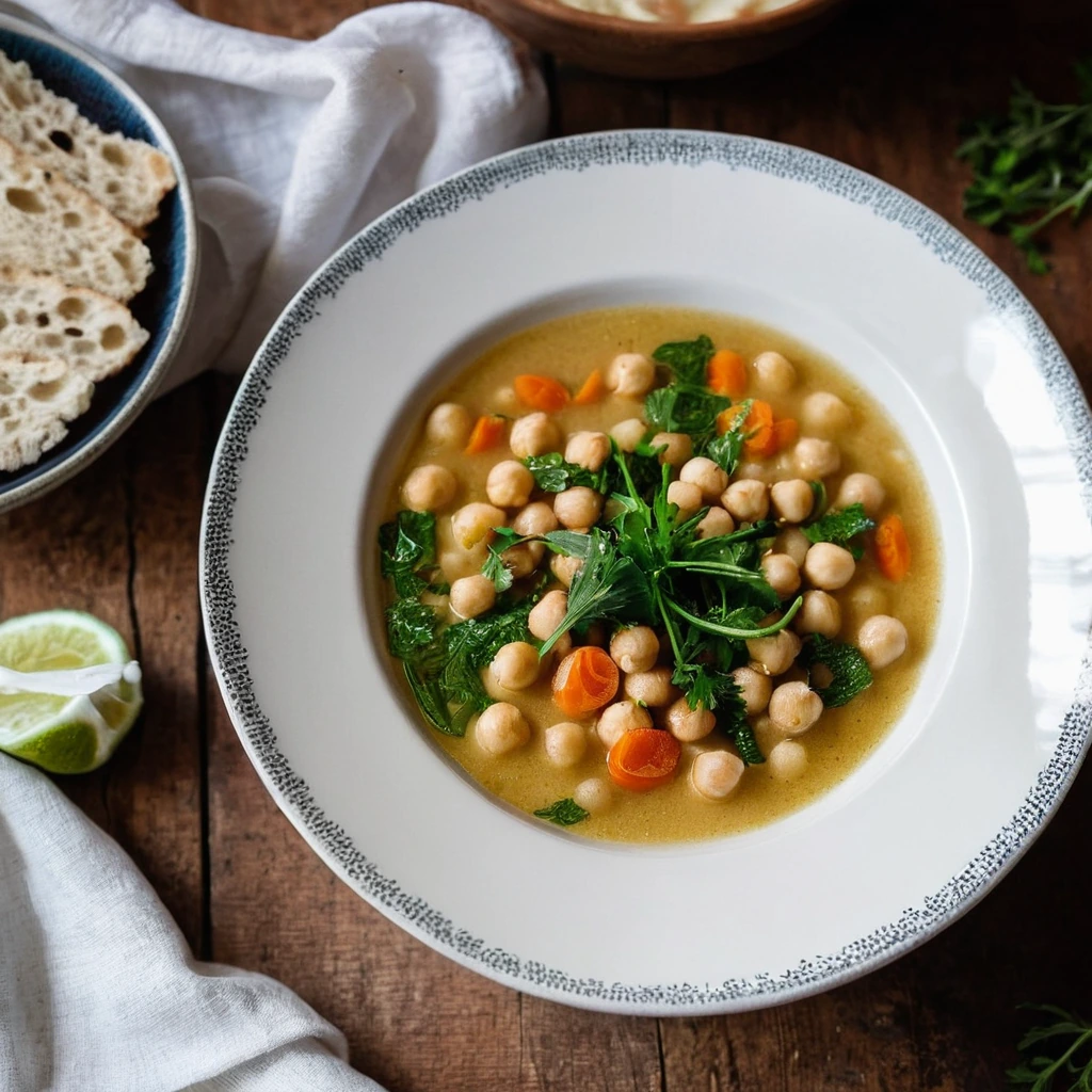 Mediterranean Chickpea Soup