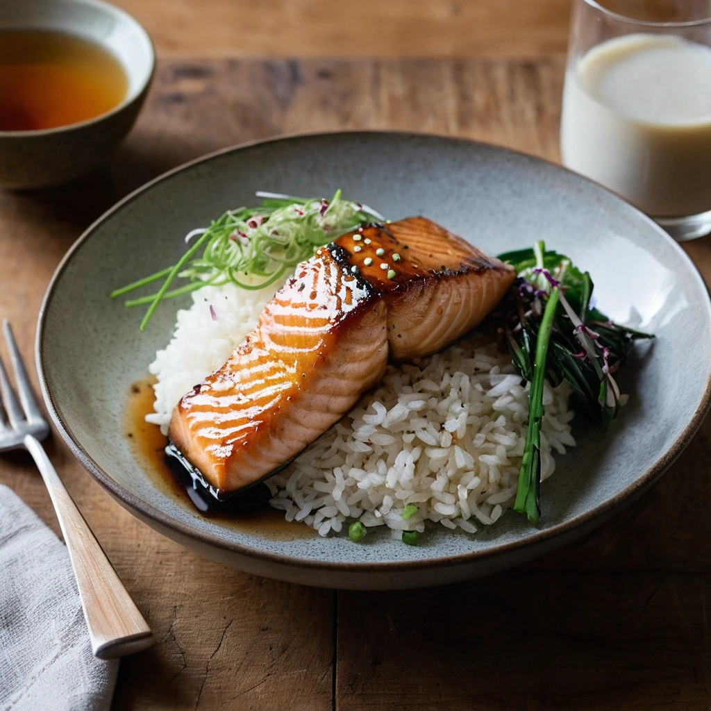 Miso Glazed Salmon