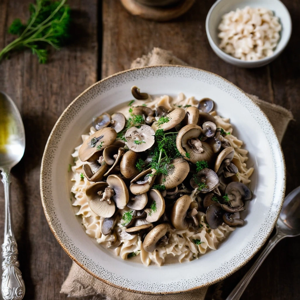Mushroom Stroganoff