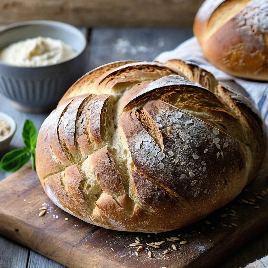 No-Knead Artisan Bread