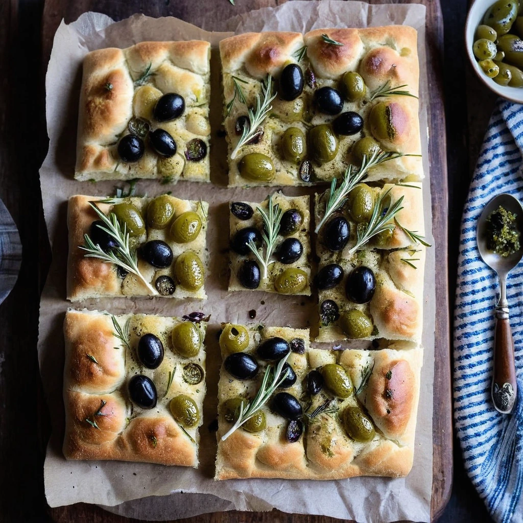 Olive & Herb Focaccia