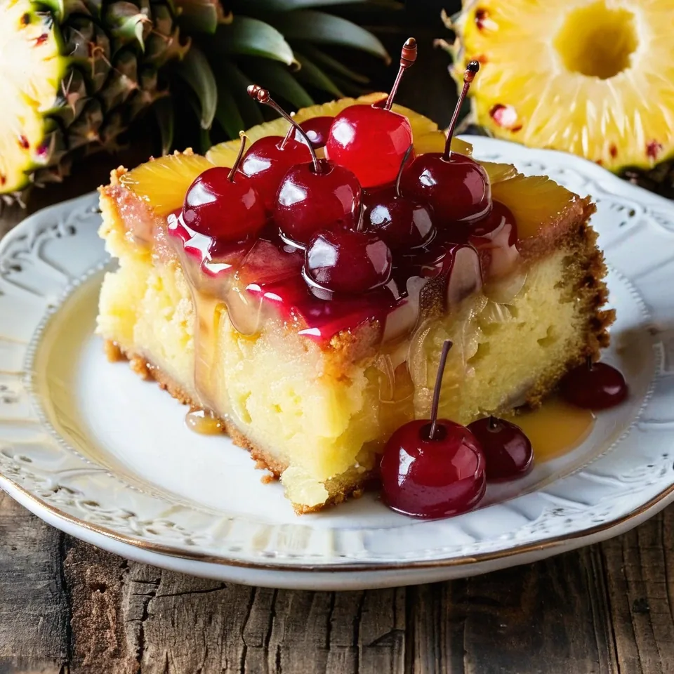 Pineapple Upside-Down Cake