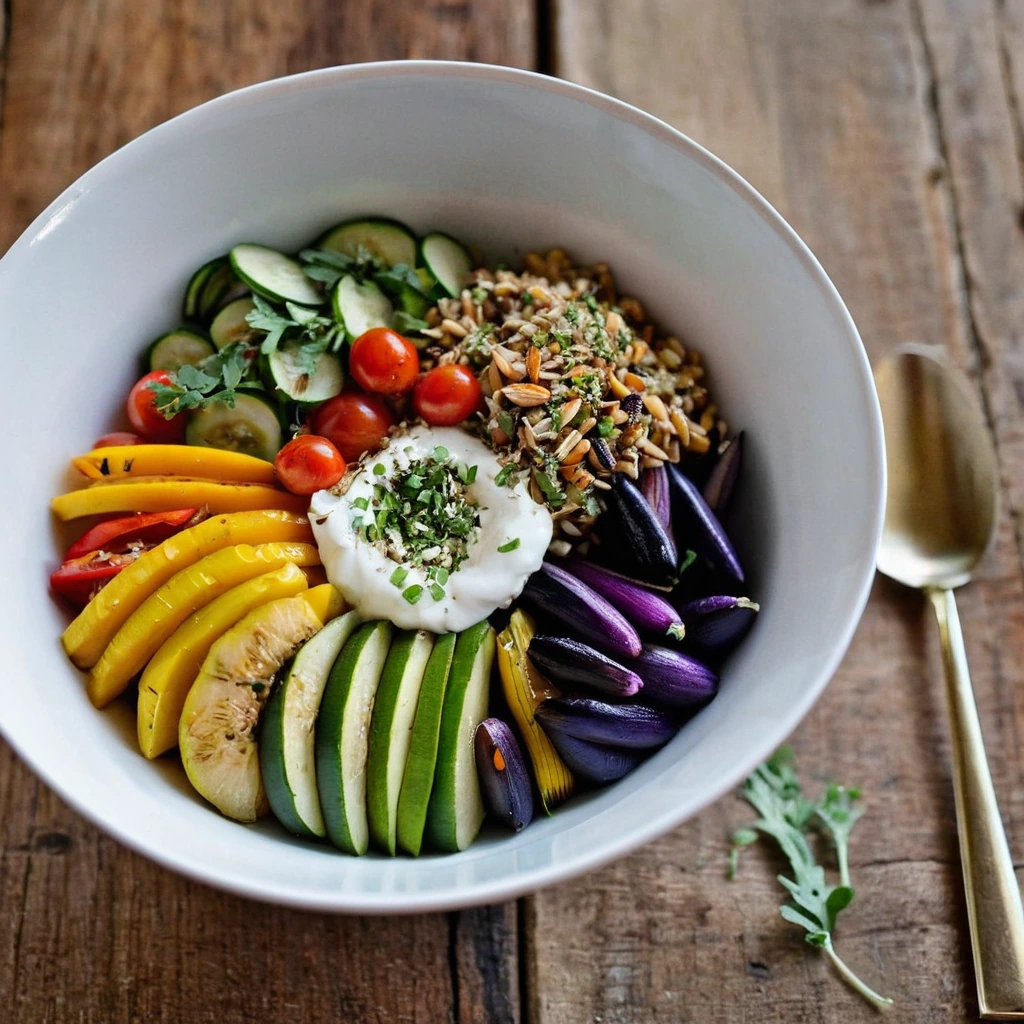 Ratatouille Grain Bowl