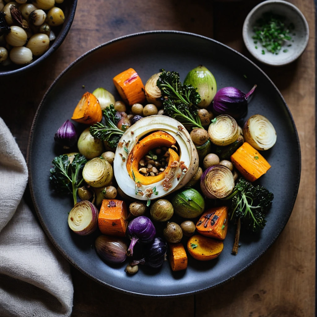 Roasted Winter Vegetables