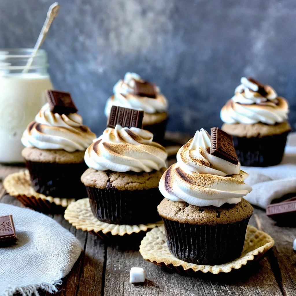 S'mores Cupcakes