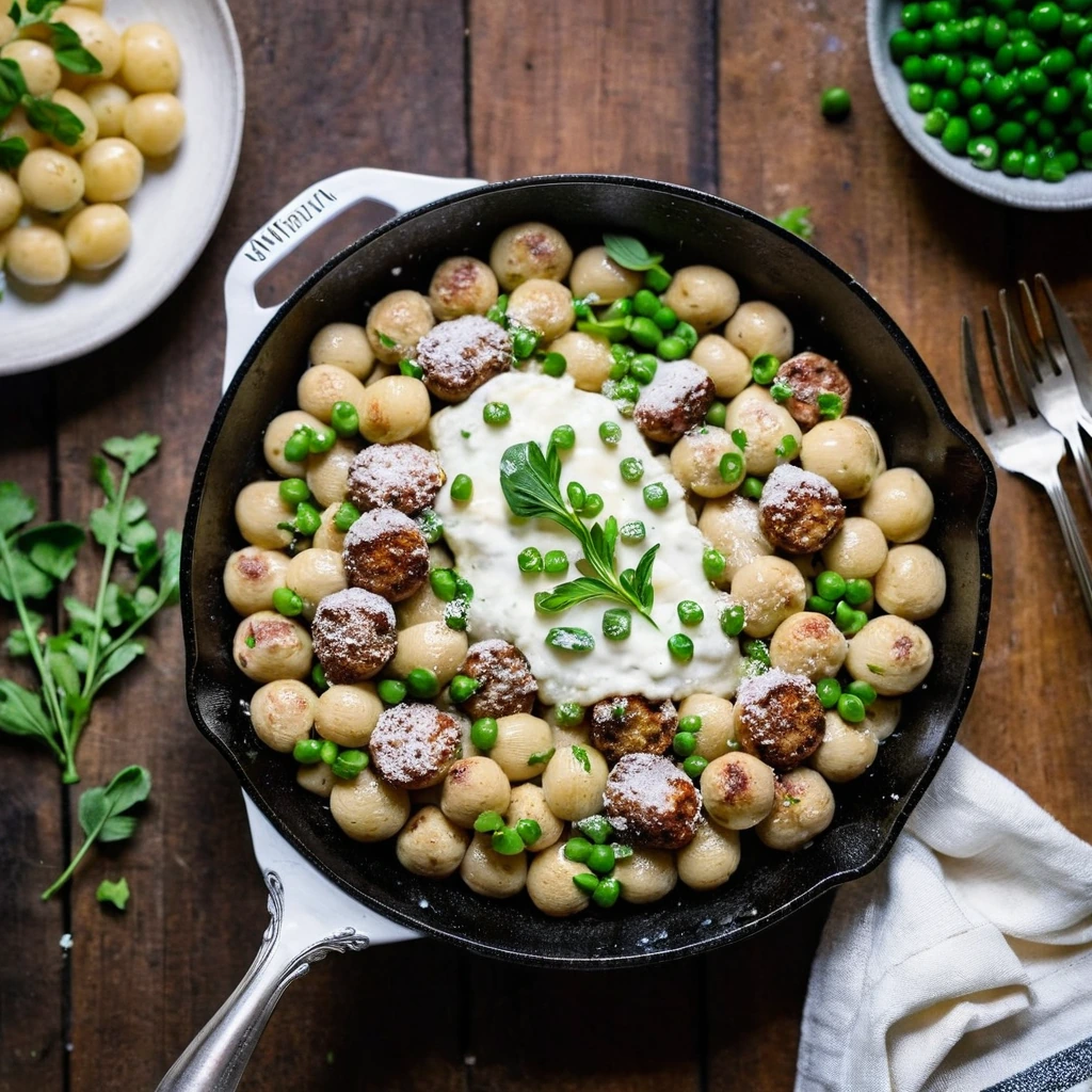 Sausage Gnocchi Skillet
