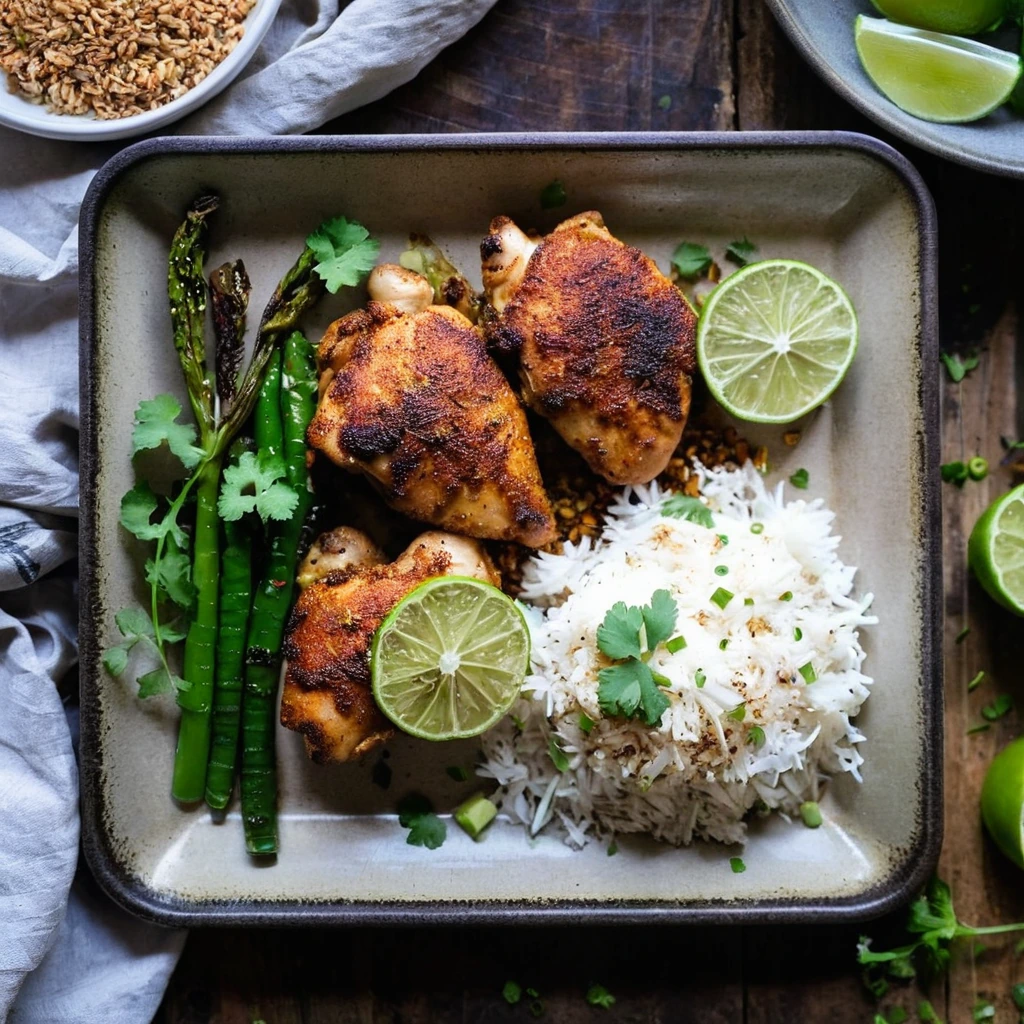 Sheet Pan Chili Lime Chicken Thighs