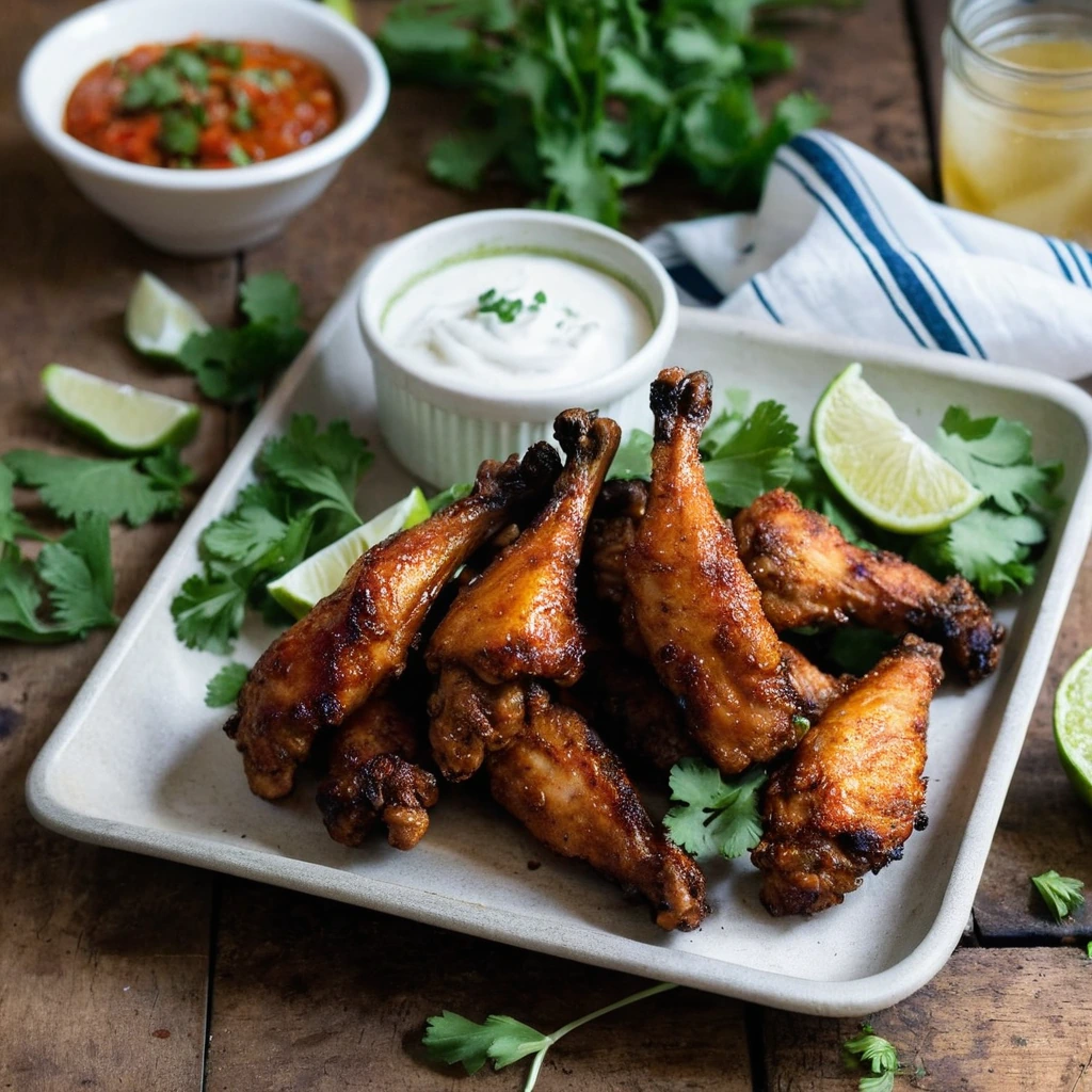 Sheet Pan Chili Lime Chicken Wings