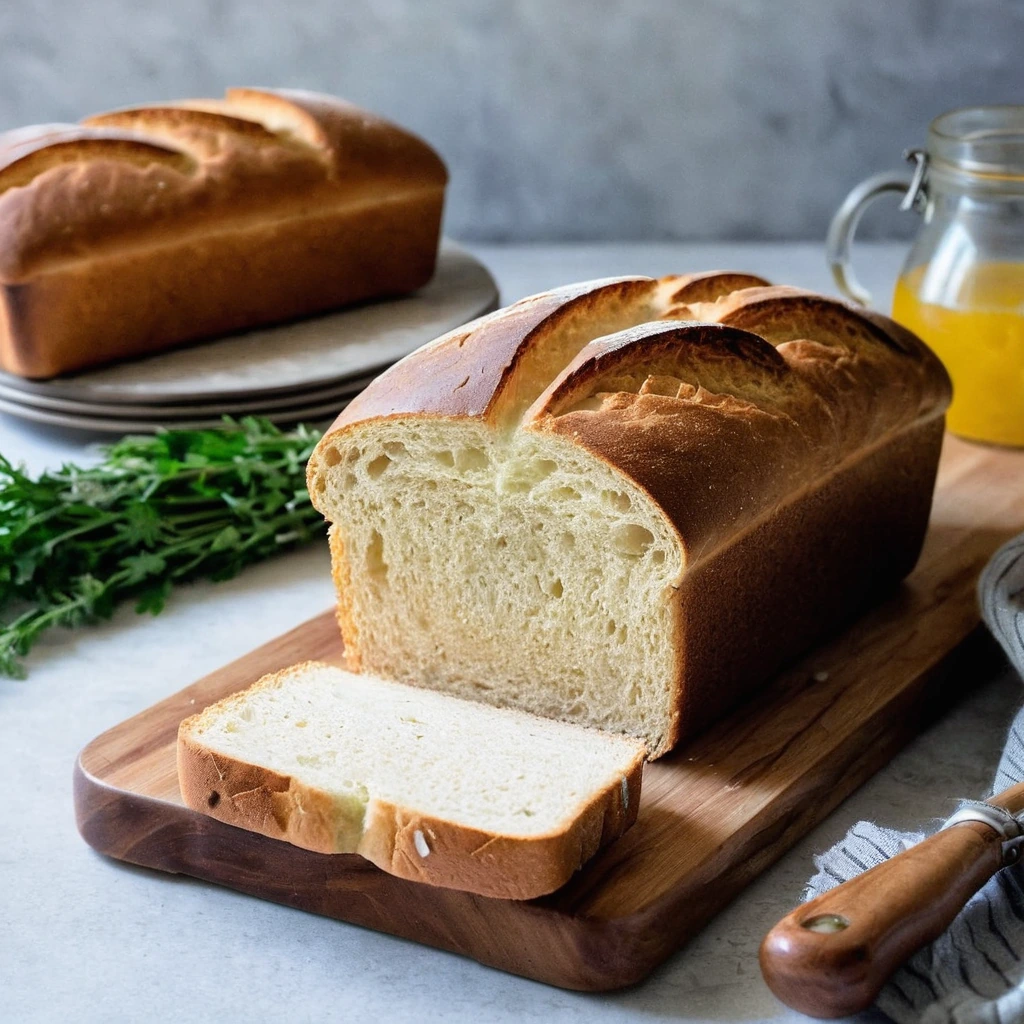 Simple Sandwich Bread Loaf