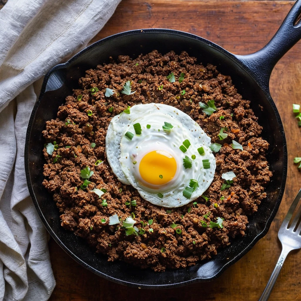 Skillet Smoky Chipotle Ground Beef