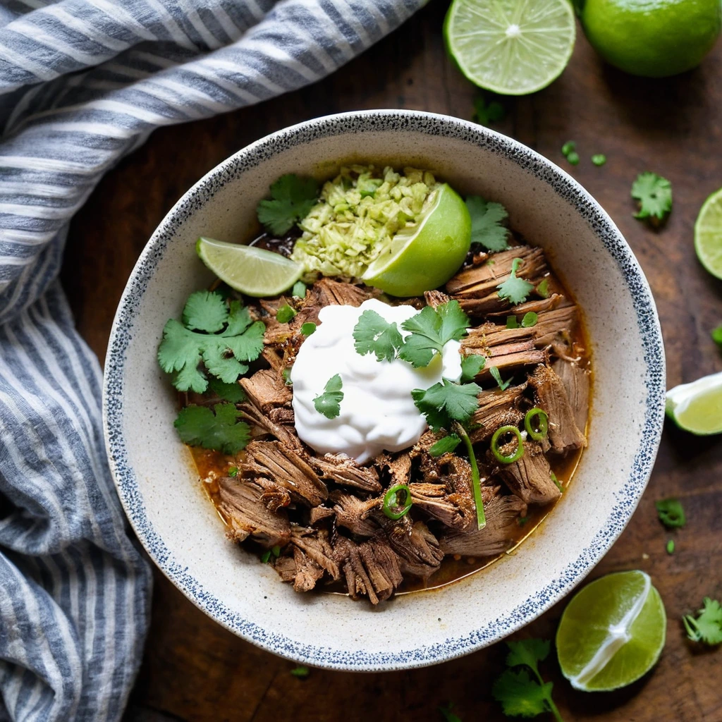 Slow Cooker Chili Lime Pork Shoulder